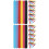72Pcs Professional Nail File Kit Assorted Colors Double-Sided Buffers 7