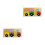 2Pcs Wood Bus Educational Toy Durable Jigsaw 4
