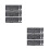 6Pièces Housse Clavier Silicone Noir Protectrice Antipoussière Pour Pièce 6