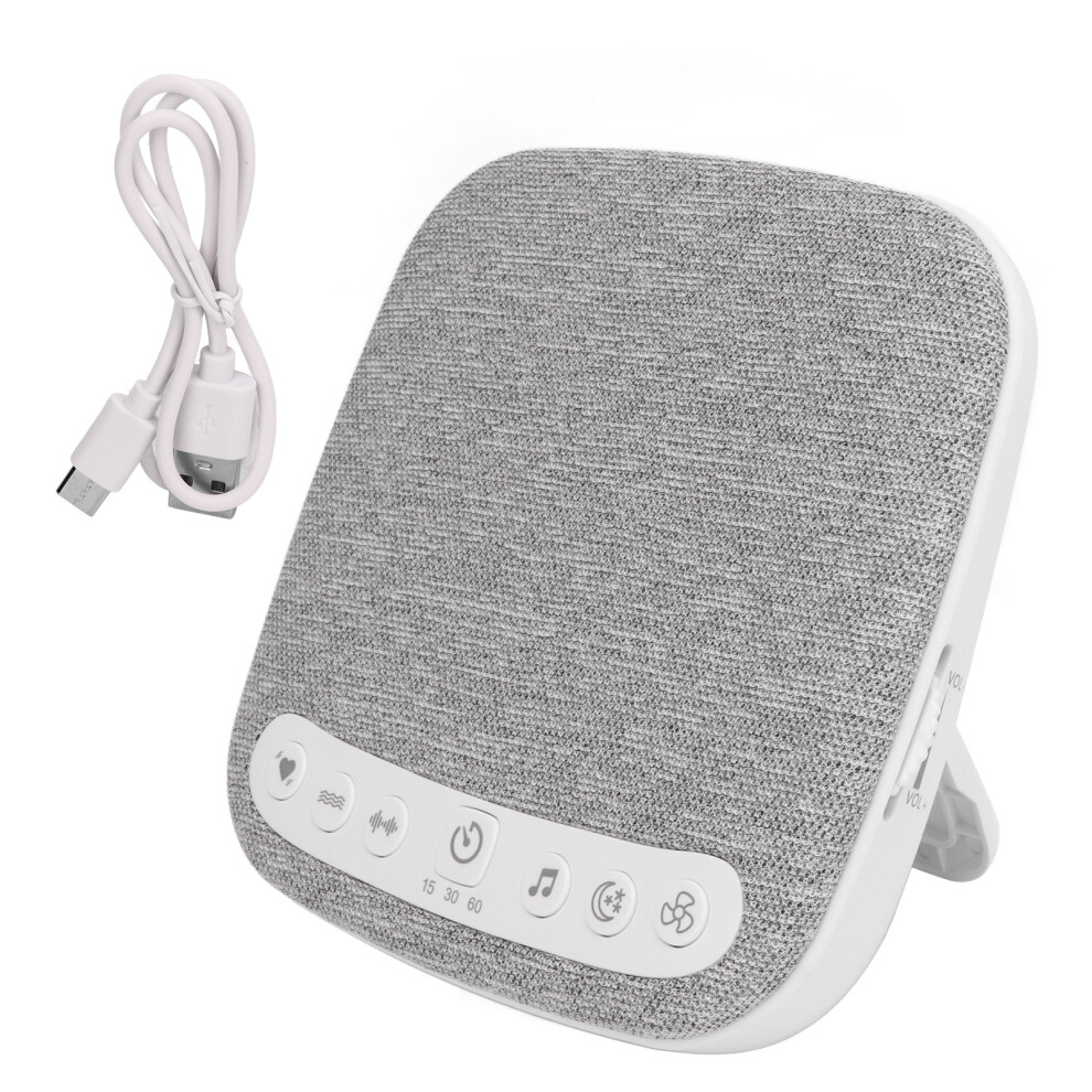 Portable Sound Machine for Deep Relaxation & Enhanced Focus, Rechargeable White Noise Machine with18Soothing Sleep Sounds, Adjustable Volume Noise