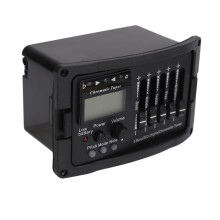 Equalizzatore preamplificato per chitarra acustica a 5 bande TEQ, con accordatore – In plastica, 20Hz-20KHz