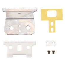 Silver for T Outliner Blade for for T Outliner, for Gtx Replacement Blade,White T Blade + Silver Steel Blade