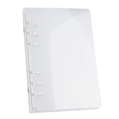 6-Ring Binder Plastic Map, Geschikt voor A5-Formaat Kantoorbenodigdheden