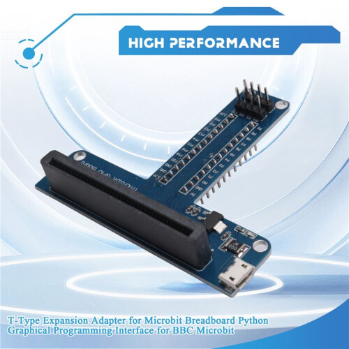 T-Type Expansion Adapter for Microbit Breadboard Python Graphical Programming Interface for BBC Microbit 2