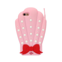(Pink Shell,IPhone 6)For 5 6 6s Plus Silicone Phone Case Tears Cat Shell Prison Casual Pill