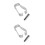 2Sets Zwarte Plastic Pen Vervangpunten Voor Stylus Reparatie Tool 9