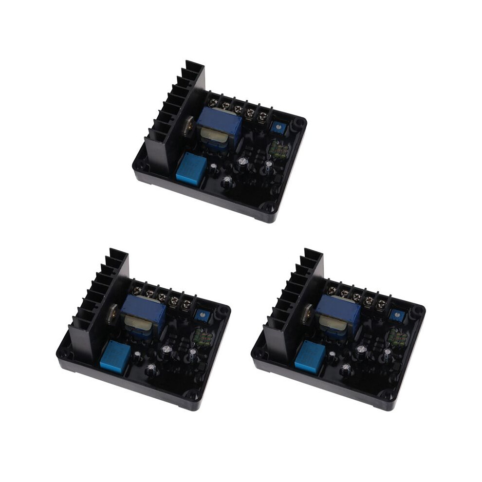3X Gb170 Three-Phase Generator Voltage Stabilizer For Stc 220/380/400V Avr Automatic Voltage Stabilizer Black 6031220933704