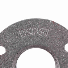 1 Inches Malleable Cast Iron Pipe Flange, Industrial Pipe Flanges for Threaded Black Pipes and Fittings 1 Pcs
