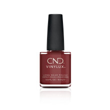 CND Vinylux Esmalte de Uñas Rojo de Larga Duración, Brillo Gel y Resistente a Astillas, Oxblood, 0.5 fl. oz