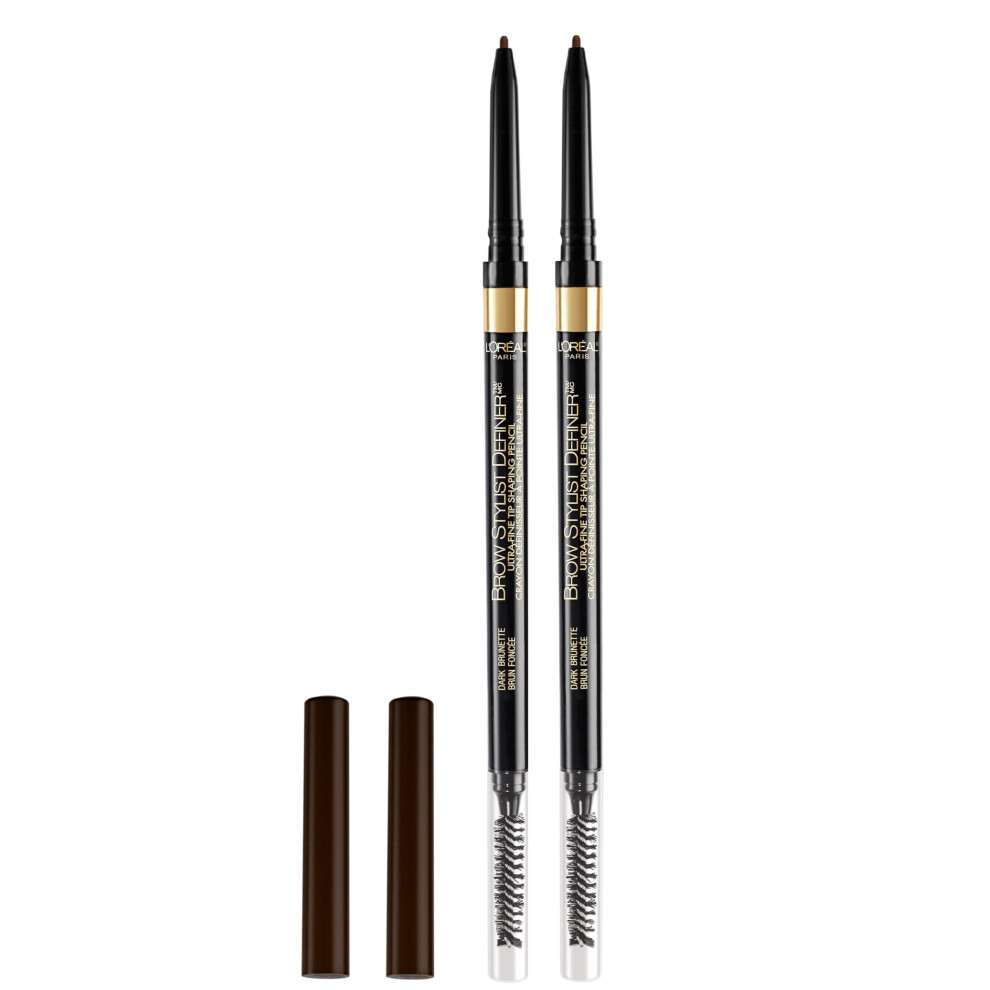 Loreal Paris L'oreal Paris Makeup Brow Stylist Definer Waterproof Eyebrow Pencil, Ultra-Fine Mechanical Pencil, Draws Tiny Brow Hairs And Fills In Sparse Areas And