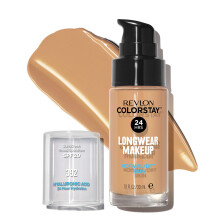 Revlon Liquid Foundation, ColorStay Make-up für normale & trockene Haut, SPF 20, mittlere-vollständige Deckkraft