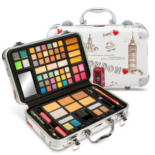 Vokai Make-up Set - 41 Oogschaduwen, 7 Lichaamsglitters, 1 Lipliner, 1 Lippenstift, 4 Blushes
