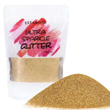 Holografische Fijne Glitter, 150g Gouden Extra Fijne Glitter voor Kunst en Ambachten