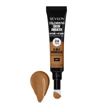 Revlon ColorStay Skin Awaken 5-in-1 Concealer, Lichtgewicht, Romige Langdurige Make-up met Cafeïne & Vitamine C, Voor Imperfecties, Donkere Kringen