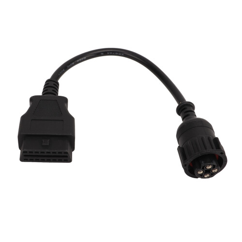 ABS Material OBD2Adapter Cable Overvoltage Protection Fault Detection For Motorcycle Diagnostic Systems