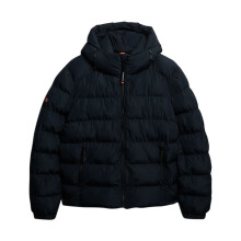 Giacca Sportiva - SUPERDRY - Blu - Con Cappuccio - Con Zip - Uomo
