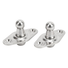 Ball Stud Mounting Bracket Gas Spring Support Hardware Universal Multi Vehicle Fit10mm Socket High Strength Metal Easy Assembly Gas Hinge Mount