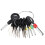Durable Auto Terminals Removal Key Tool Set Car Electrical Wiring Crimp Connector Extractor Puller Easy Handle Push And Pull Terminal Pins Flexible 1