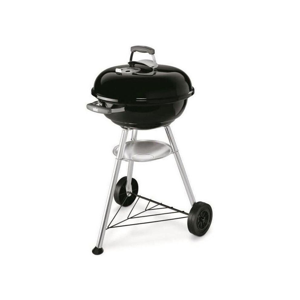 Weber Compact 47cm Charcoal BBQ Black