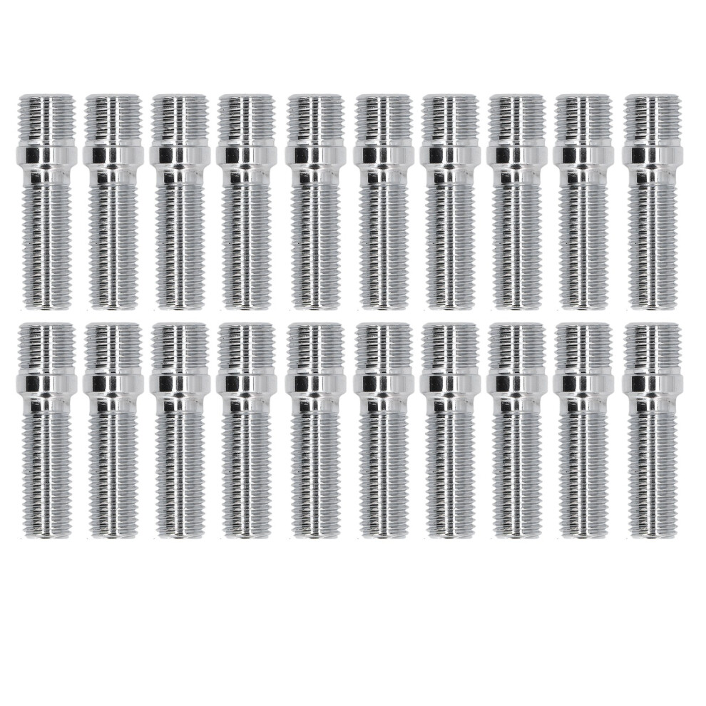 German Vehicles Wheel Stud Conversion Set Steel Extended Wheel Studs Wheel Stud Bolts Cold Forge Process Oxidation Resistance Heat Treated Coating 9437117404307
