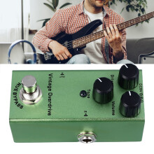 Tragbares Aluminium-E-Gitarreneffektpedal mit mehreren Effekten, präzisem Chorus & Vintage-Overdrive (01)