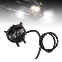 Motorcycle LED Headlight Fog Lights Bird Shape 2000LM 12‑80V IP67