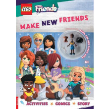 LEGO Friends Make New Friends Activity Book with Aliya minidoll and Ai