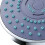 Κεφαλή ντους 5 Λειτουργίες με σωλήνα 1,5 μ. χωρίς τρυπάνι, ψεκαστήρα ντους χειρός 8
