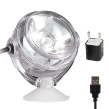 Underwater Bubble Light, Aquarium Volcano Decoration with Multicolor RGB Fish Tank Lights for Vibrant Aquatic Scenery
