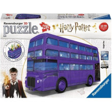 3D Puzzel Magicobus Harry Potter - Ravensburger - Voertuig 216 stukken - Zonder lijm - Vanaf 12 jaar