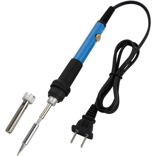 110V 60W Adjustable Temperature Soldering Iron with Ceramic Heater for Electronics  and DIY 2