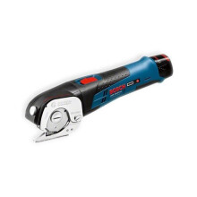 Tesoura universal sem fio BOSCH GUS 10.8 V-LI - lâmina autoafiável - capacidade de corte 150m/Ah