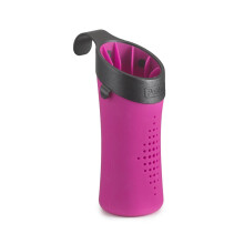 Polder Silikonhülle für Glätteisen, Lockenstab - Tragbarer Organizer für Styling-Tools, Pink