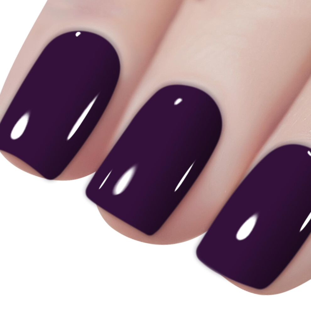 Vishine Purple Gelpolish Professional Uv Led Soak Off Varnish Color Gel Nail Polish Manicure Salon (1417)