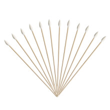 500pcs Cotton Swabs 6 Pollici con Bastoncini di Legno, Bastoncini Cotone Punta per Pulizia