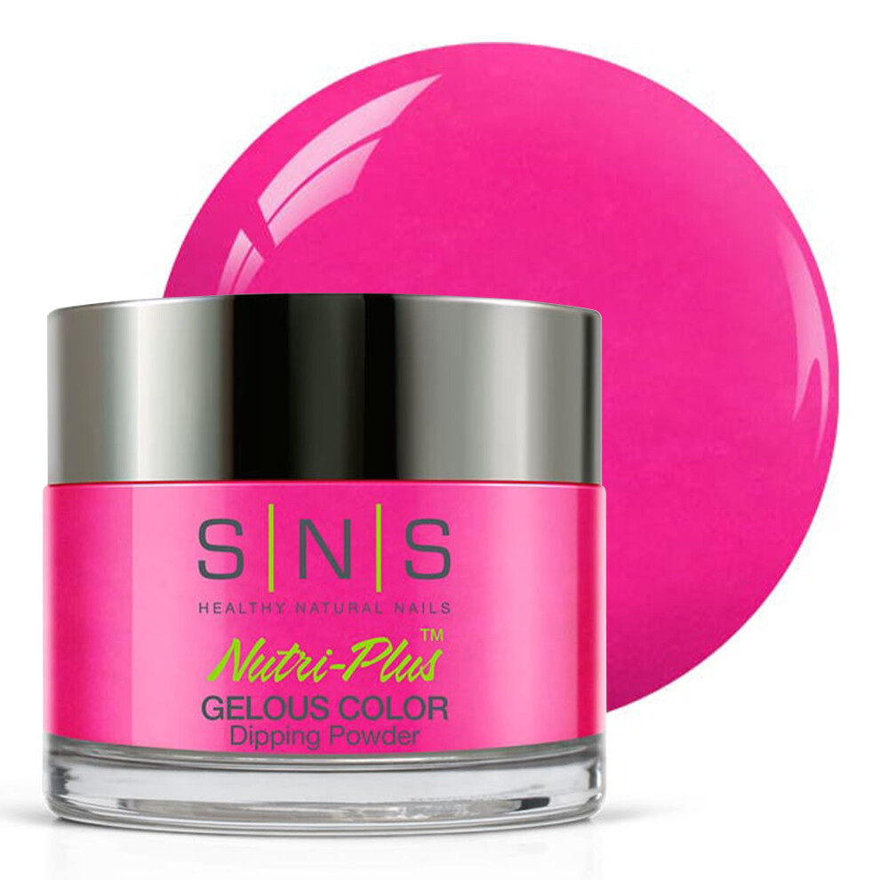 Sns Healthy Natural Pink/Magenta/Cream Sns Nail Dip Powder, Gelous Color Dipping Powder - Beach Hair (/, Cream) - Long-Lasting Nail Color - Low-Odor & No Uv Lamp Required - 1Oz