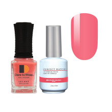 LECHAT Perfect Match Gel Polish, Brushed Blush, 15 ml