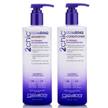 GIOVANNI 2chic Ultra-Herstellende Shampoo & Conditioner Set - Voor Beschadigd Haar