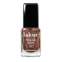 LONDONTOWN Glitzernde Pinke Shimmer-Nagellack, Rosé All Day, Vegan, Chip-beständig, Langanhaltend, 40 fl oz