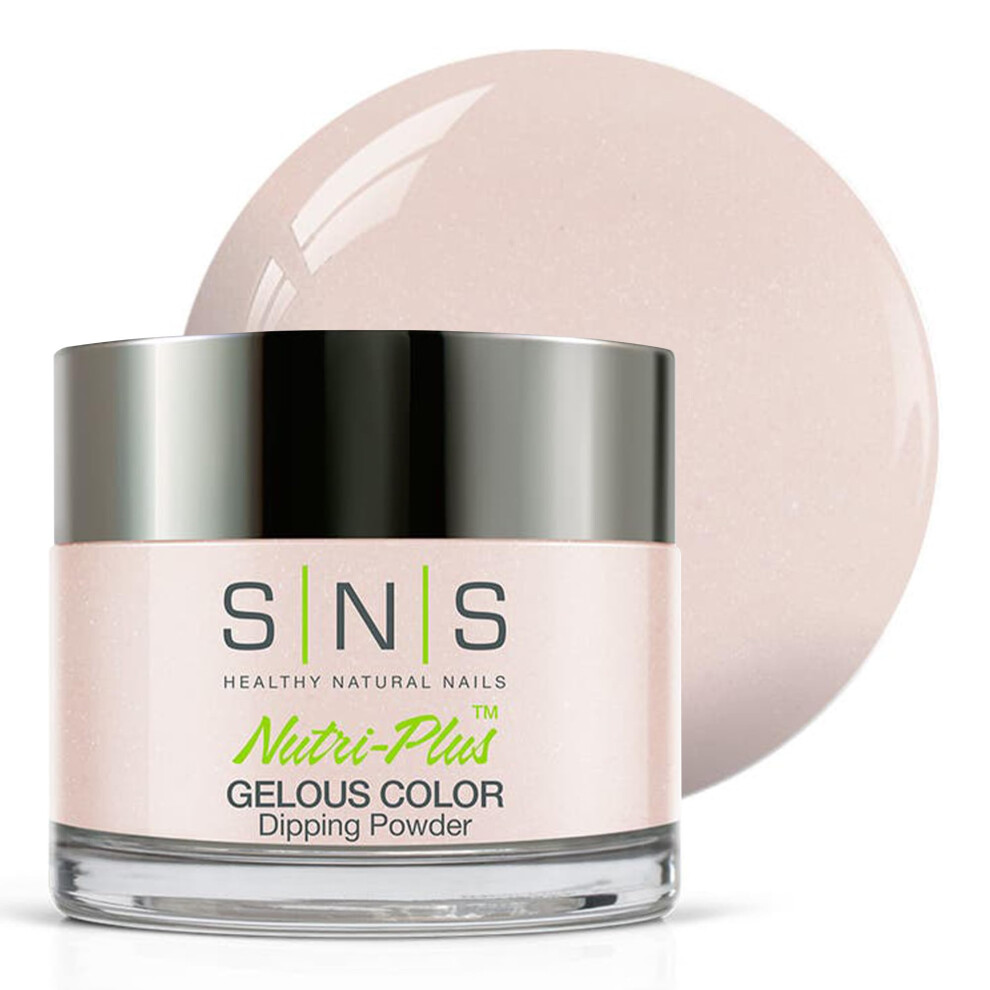 Sns Healthy Natural Sns Nail Dip Powder, Gelous Color Dipping Powder - Class Reunion (White, Natural/Nudes, Cream) - Long-Lasting Dip Nail Color Lasts 14 Days - Low-Odor