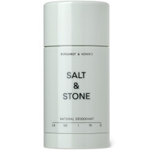 SALT & STONE Natural Aluminum-Free Deodorant with Bergamot & Hinoki - For Men & Women