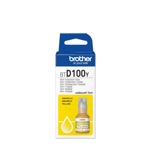 Brother BOTELLA DE TINTA BROTHER BTD100Y pri