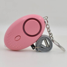 (Pink) Key Antiwolf Chain Device Womens Selfdefense Simple Fashion Multifunctional