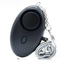 (Black) Key Antiwolf Chain Device Womens Selfdefense Simple Fashion Multifunctional