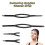 Replacement Silicone Diving Goggles Glasses Strap Swimming Head Band Accessories 4