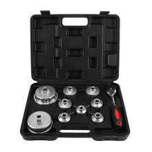 Ventilfeder-Kompressor-Set, C-Klemmen-Service-Kit mit schwarzer Oxidbeschichtung, korrosionsbeständiges Ventilfeder-Ausbauwerkzeug aus robustem