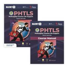 PHTLS Prehospital Trauma Life Support Print with Course Manual Print b