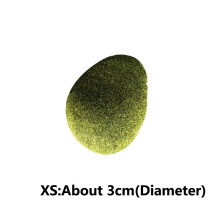 (XS(3cm)) Artificial Ball Moss Grass Turf Micro Landscape Stones Garden Decoration Micro
