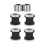4 Pieces Quick Release Sissy Bar Rack Quick Release Docking Motorcycle 1