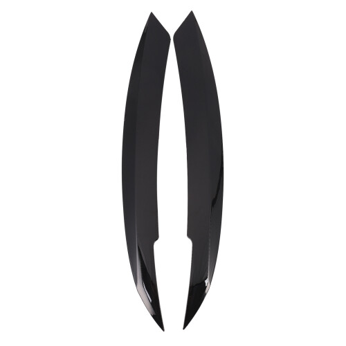 Car Headlights Eyebrow Eyelids Sticker for   MK6 Car Black
